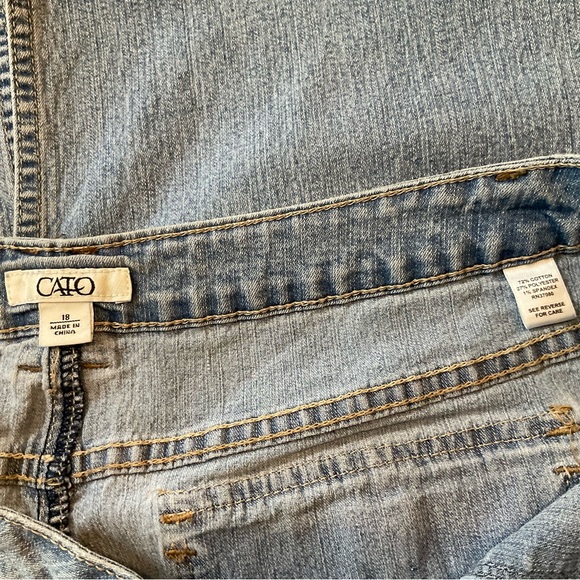 Cato Classic Blue Denim Skirt great condition. - Picture 6 of 7